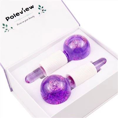 ลูกโลกน้ำแข็งนวดหน้า