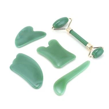 ชุดเครื่องมือนวดแบบลูกกลิ้ง Gua Sha 5 ชุด