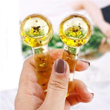 ลูกลูกกลิ้งน้ำแข็งเย็นสำหรับการดูแลผิวนวดหน้า