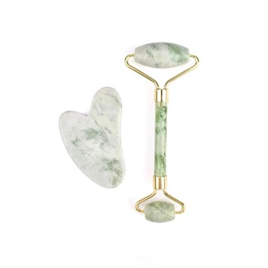 Jade Roller และ Gua Sha Scraping Massage Tools