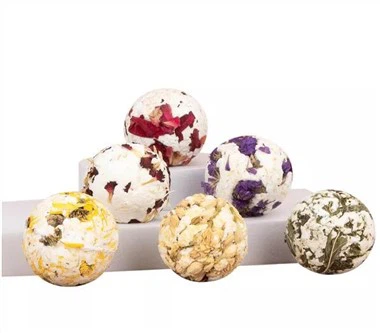 ระเบิดอาบน้ำด้วยดอกไม้แห้งจริง