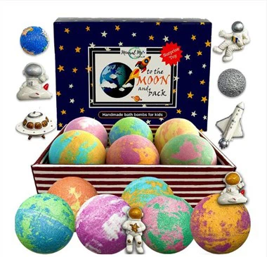 Galaxy Bath ระเบิดพร้อมของเล่นภายในสำหรับเด็ก
