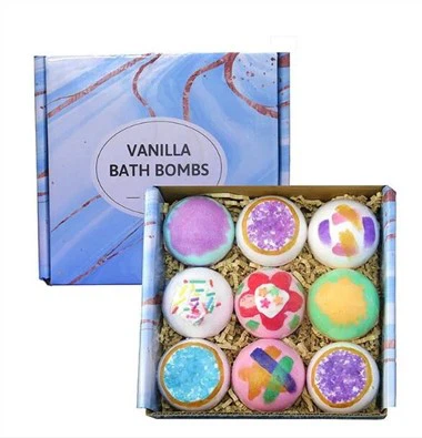 GEODE BATH BOMBS ที่มีคริสตัลอยู่ภายใน