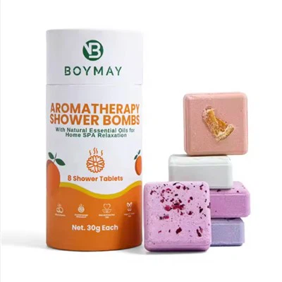 6 แพ็คฟื้นฟูฝักบัวอาบน้ำแท็บเล็ตอโรมาเธอบำบัดฝักบัวอาบน้ำ